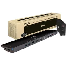 Club 3D Club3D ChargingDock USB-C 3.2 Gen 1 - VGA, HDMI, DP