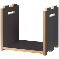 Tojo - halbstark Regalsystem, Anbaumodul, anthrazit