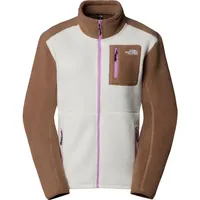 The North Face Womens Yumiori Full Zip white dune-latte-vibran
