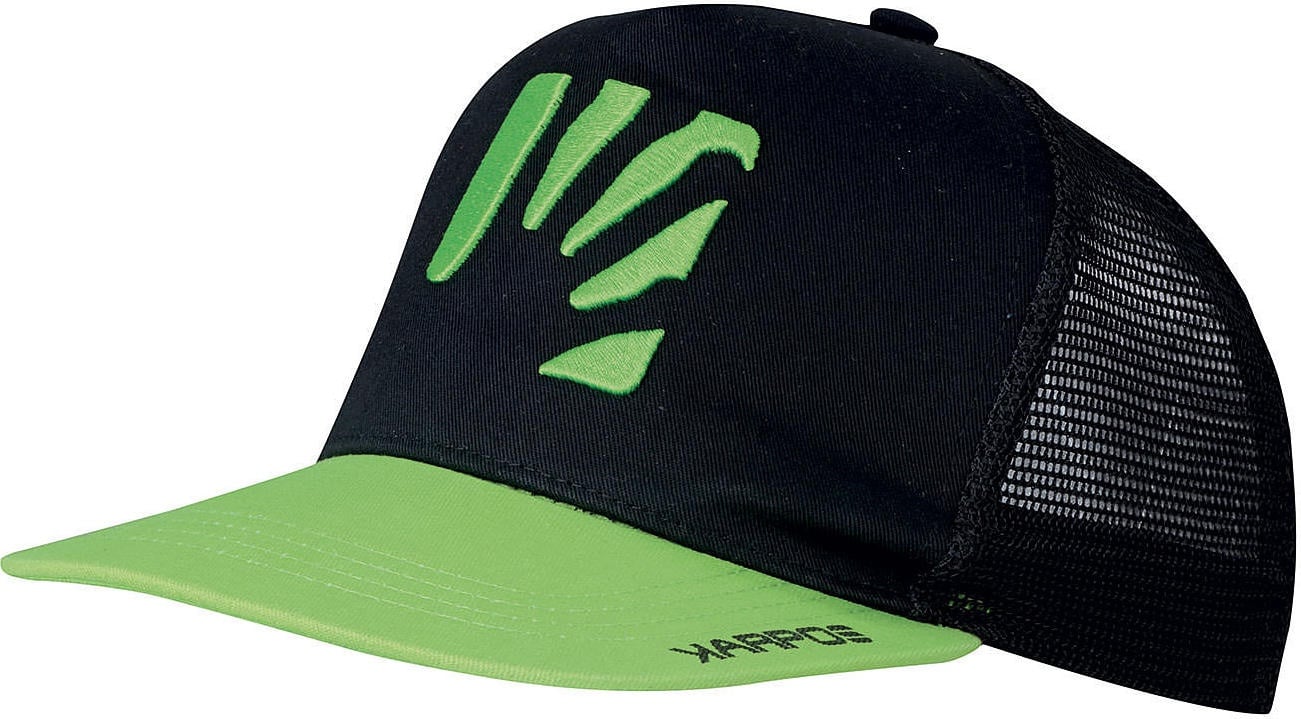 Karpos Catta Cap black/karpos green (092) UNI