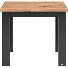 Set One by Musterring Esstisch York 90 x cm Holzoptik Graphit / Eiche