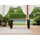 MKS Beistelltisch 122 x 55 x 65 cm Schwarz
