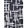COLLEZIONE ALESSANDRO Italienischer Schal Japan im maritimen Look dunkelblau und weiß