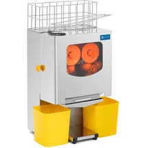 Royal Catering Orangenpresse halb automatisch 120 W 20 Orangen/min Zitruspresse Entsafter, Orange