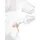 Posh Gear Seidenbluse Satinoseta Weiß XXL
