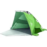 Strandzelt Pop-Up UV-Schutz LSF 50+ Tragbar für 3-4 Personen Camping