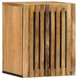 vidaXL Bad-Wandschrank 38x34x48 cm Massives Raues Mangoholz