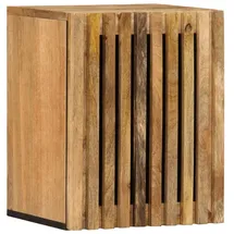 vidaXL Bad-Wandschrank 38x34x48 cm Massives Raues Mangoholz