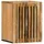 vidaXL Bad-Wandschrank 38x34x48 cm Massives Raues Mangoholz