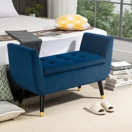 Homcom Luxus Sitzbank mit Stauraum LxBxH: 107 x 42 x 65 cm Esszimmer, Bänke, Sitzbänke