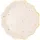 Partydeco Pappteller 21 cm 6 St. Creme/Gold
