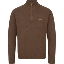 Blaser Pullover Woll HZ, dunkelbraun, XXL