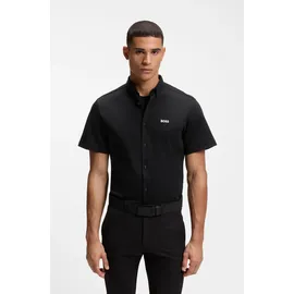 Boss Green BOSS Motion 10263169 Kurzarmhemd - Black - XL