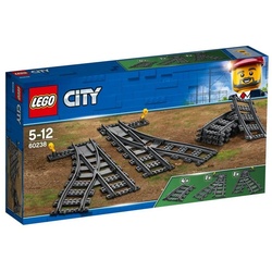 LEGO® Spielbausteine »LEGO® City Eisenbahn Weichen 8 Teile 60238«