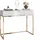 lookway KONSOLE BLANCO mit Schubladen GOLD CHROM Weiß Hochglanz PUSH OPEN