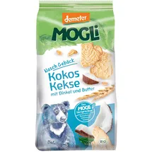 Mogli Kokos Kekse mit Dinkel und Butter 125 g