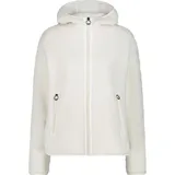 CMP Kapuzenplüschjacke Damen Weiß 42