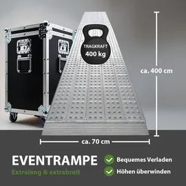 Trutzholm Auffahrrampe Alu extralang 400 cm 400 kg