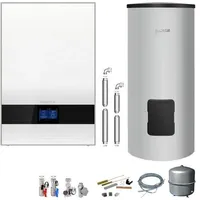Buderus Logaplus Paket W50 weiß mit Regelung BC400 und