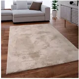 Paco Home Fellteppich »Kunstfell Soft 380«, rechteckig, 14 mm Höhe, Langflor, Kuschelteppich - besonders weich, Uni-Farben Paco Home beige B: 120 cm 1 St.