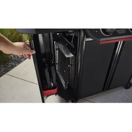 Weber Genesis E-330WR Gasgrill Stealth Edition 2025 Schwarz inkl. Drehspieß