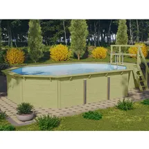 Karibu Pool Modell X4 610 x 400 cm inkl. Sandfilteranlage & Skimmer