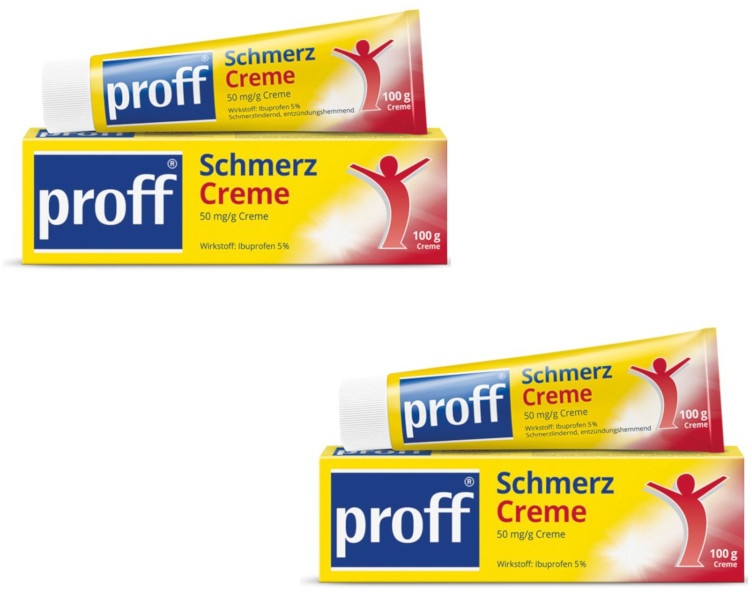 Proff Schmerzcreme 100g Doppelpack