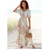 LASCANA Maxikleid Mehrfarbig 38