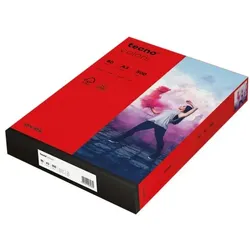Inapa tecno Farbige Papiere »Rainbow / tecno Colors« rot
