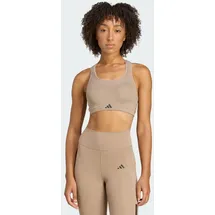 adidas TLRD Impact Training High Support BH Chalky Brown - L (A-B)