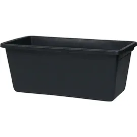 kaiserkraft Mörtelkasten 90 l 1-tlg. Schwarz