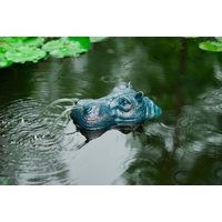 UBBINK Wasserspeier Hippo, Schwimmt auf dem Wasser, BxLxH: 15x28x11 cm