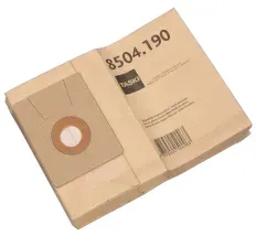 TASKI Doppelfilter Papiersack 8504190 , 1 Packung = 10 Stück