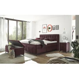 ed exciting design Sitzbank Oregon Aubergine 140 x 58 x 50 cm