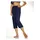 VIVANCE Caprihose eng blau 52/54