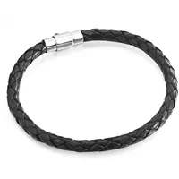 Rafaela Donata Lederarmband schwarz 17 cm