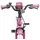 vidaXL Kinderfahrrad 18 Zoll RH 0 cm Hellrosa