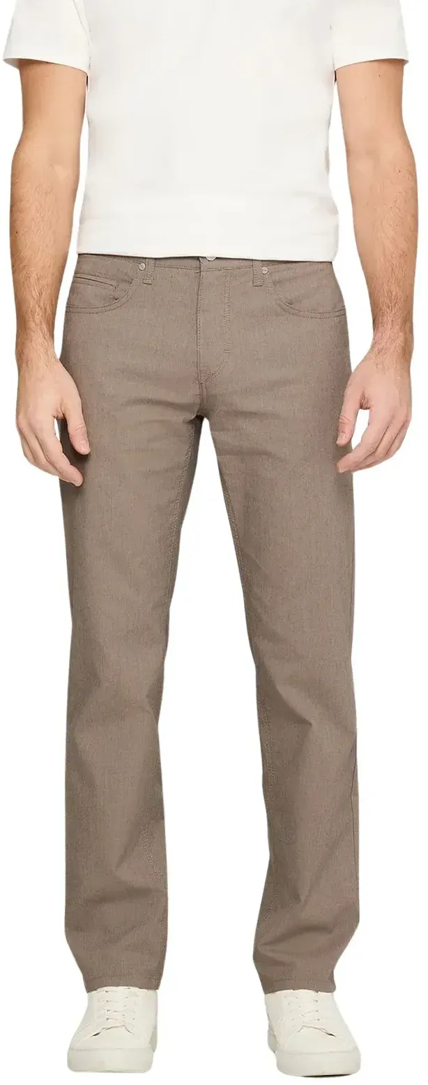 Mac Arne Hose mit Melange-Qualität in Hellbraun-W36 / L32