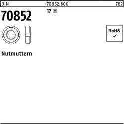 Reyher Nutmutter 100er Pack Nutmutter DIN 70852 M48x 1,5 17 H 1 Stück DIN 70852 17 H N