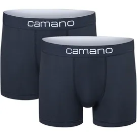 CAMANO Boxershorts comfort blau S 6er Pack