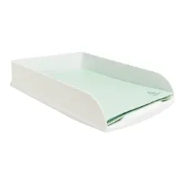 Exacompta 6x Briefablage Querformat Combo Styli, AutentiK - Weiß