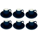 Schäfer Elektronik Kaffeetasse 0,22 l Blau 12 St.