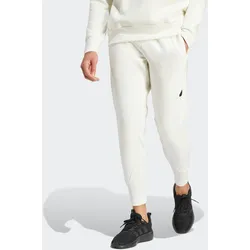 Sporthose ADIDAS SPORTSWEAR "M Z.N.E. PR PT", Herren, Gr. XXXL, N-Gr, weiß (sanftes weiß), Obermaterial: 56% Baumwolle, 40% Polyester, 4% Elasthan, sportlich, Hosen