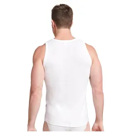 Jockey Unterhemd 2er-Pack, Rundhals-Ausschnitt, für Herren, weiß, XXL
