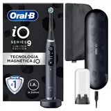 Oral B Oral-B iO Series 9 Special Edition, elektrische Zahnbürste, Bluetooth, 7 Putzmodi, 1 Reiseetui, 1 Tasche, Schwarz