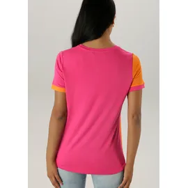 Aniston SELECTED T-Shirt in pink-orange | Gr.: 40