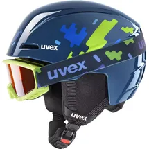 Uvex Viti Set 46-50 cm Blue Puzzle