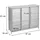 MCW MCW-B18 Sideboard 97 x 81 x 34 cm Braun/Bambus