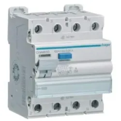 Hager Fehlerstromschutzschalter CDA663D