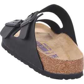 Birkenstock Arizona Weichbettung Birko-Flor schwarz 46